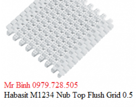 Băng tải - M1234 Nub Top Flush Grid 0.5