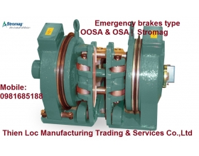 Phanh khẩn cấp bằng điện từ Stromag Electromagnetic Emergency Brakes type OOSA & OSA