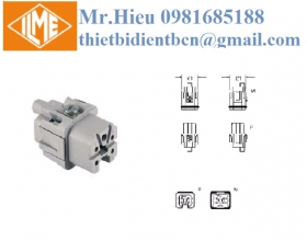 Ruột giắc cắm 4 cực + 1 Te CKF 04 ILME