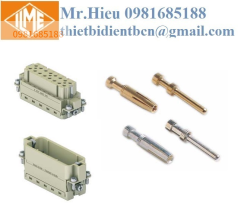 Giắc cắm 16 chân loại 16 A chân pin rời CDCF 16, CDCM 16 ILME 