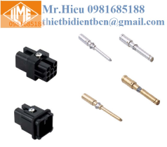 Ruột giắc vuông màu đen 7 chân + 1 PE CDF 07 N/CDM 07 N ILME