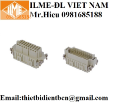 Bộ giắc cắm công nghiệp loại vuông 27 chân CDSF 27, CDSM 27 ILME CONNECTOR
