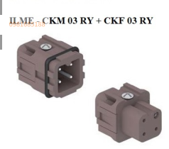 Giắc cắm ILME - CKF 03 RY + CKM 03 RY