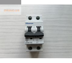 CB đóng cắt điện AC 2P 63A EKM1-63 C63 hãng Chanan