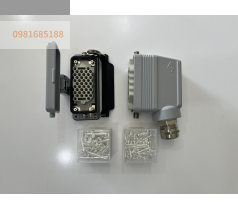 Giắc cắm 40 chân 16A loại 1 khóa có nắp đậy ILME