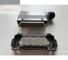 Giắc cắm 108 chân 10A đầu ra cáp phía bên pg21 loại khóa kép
