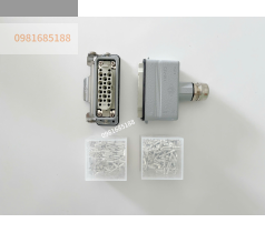 giắc cắm công nghiệp vuông 25 chân 10A cáp ra trên ILME