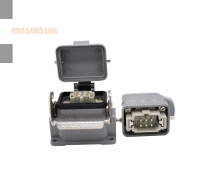 Giắc cắm vuông loại đế nổi 6 chân 16A hãng Maojwei