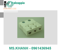 MINIATURE THREADED ASSEMBLED SOCKET 3 PINS