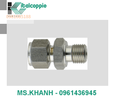 COMPRESSION SLIDE FITTING METALLIC FERRULE FOR Ø 1 MM