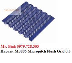 Băng tải - M0885 Micropitch Flush Grid 0.3