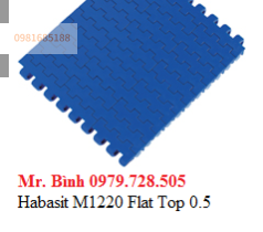 Băng tải - M1220 Flat Top 0.5