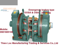 Phanh khẩn cấp bằng điện từ Stromag Electromagnetic Emergency Brakes type OOSA & OSA