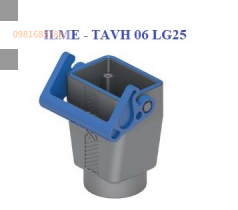 Vỏ giắc cắm ILME dùng trong ngành thực phẩm - TAVH 06 LG25
