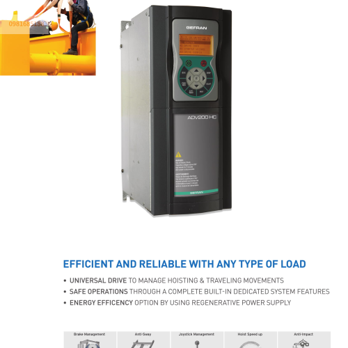Máy biến tần ADV200 HC