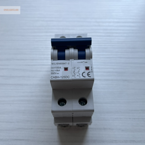 CB đóng cắt DC 100A 550V CABH-125ADC