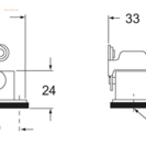 Giắc cắm ILME chịu nhiệt độ cao - CKAXR 03 I