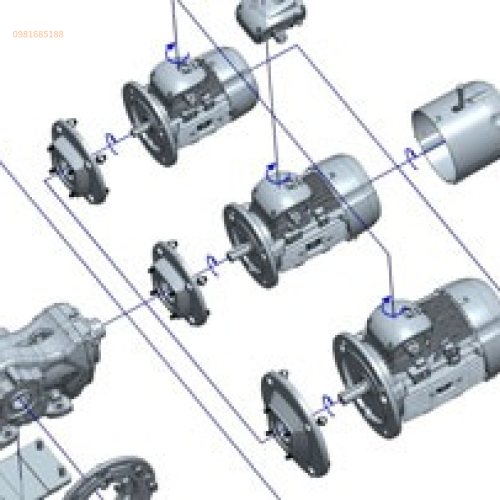 Động cơ thắng Motive ATDC 1180M-2/Nhà phân phối động cơ Motive