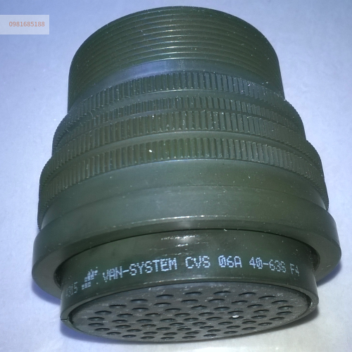 Đầu nối cáp điện VAN-SYSTEM CVS 06A 40 63S F4