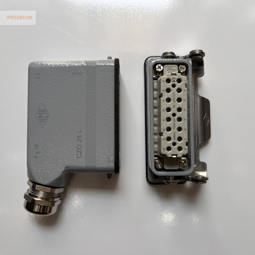 Đầu nối cáp điện 16 chân 16A 250V