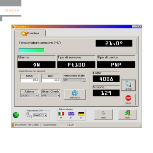 EVOSTOP SET CONFIGURATION KIT