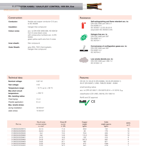 GAALFLEX CONTROL 1000 BH
