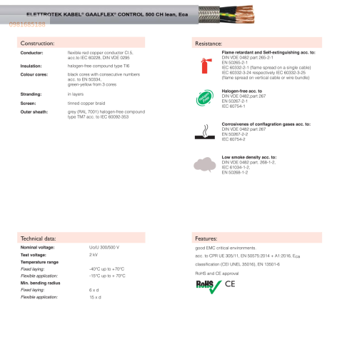 GAALFLEX CONTROL 500 CH Lean