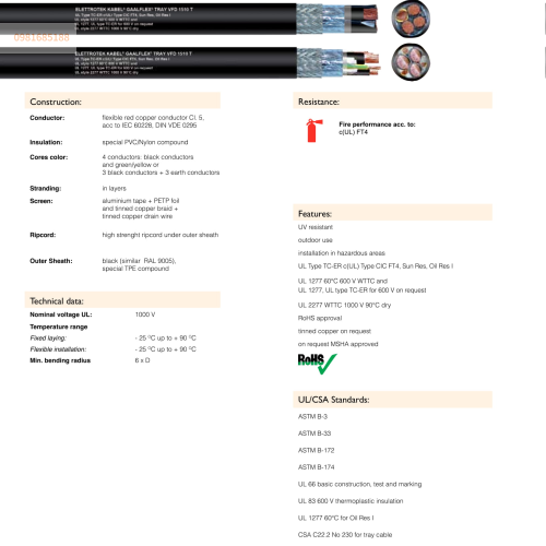 GAALFLEX TRAY VFD 1510 T