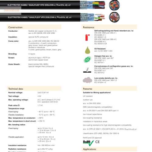 GAALFLEX VFD 2XSLCHK-J