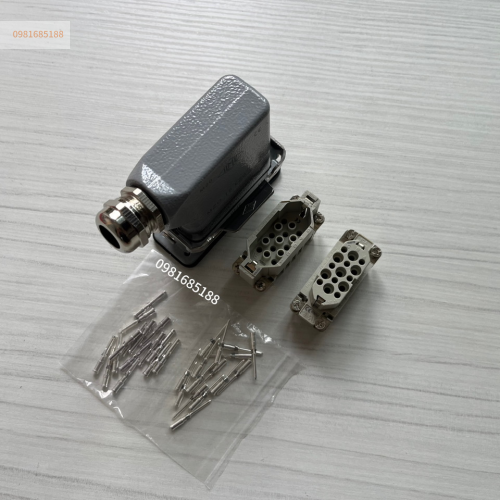 Giắc cắm 15 chân 10A hãng ILME kiểu ra cáp bên M20