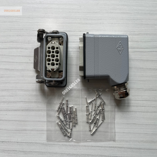 Giắc cắm 15 chân 10A hãng ILME kiểu ra cáp bên M20