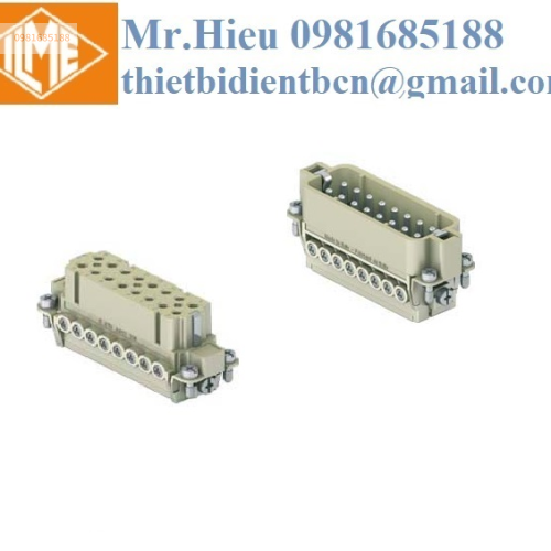 Giắc cắm 16 chân CDAF 16 X/CDAM 16 X ILME