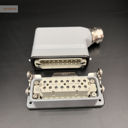 Đầu nối cáp điện 16 chân 16A 250V