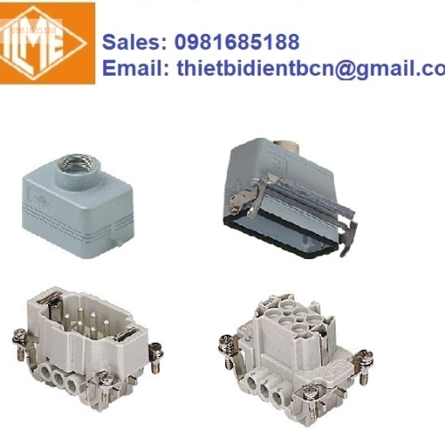 Giắc cắm công nghiệp 6 chân 16 A ILME CNLZ 06 VG