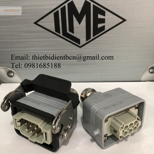 Giắc cắm 6 chân nối dây 16A CHV 06 LG - CHV 06 L16