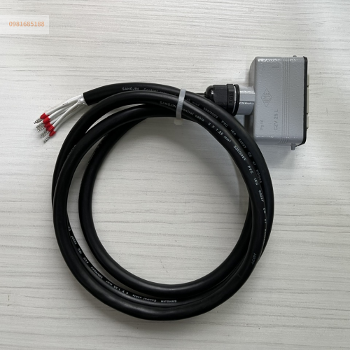 Cáp nguồn Hot runner 16 chân 16A sử dụng dây 8 lõi