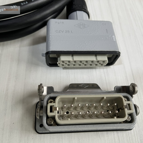 Cáp nguồn Hot runner 16 chân 16A sử dụng dây 8 lõi
