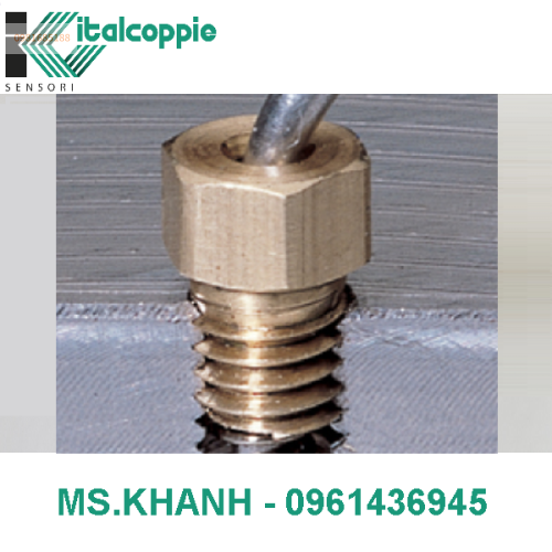 M4 x 0,7 mm SCREW FOR THERMOCOUPLES TO USE ON THE MOULDS