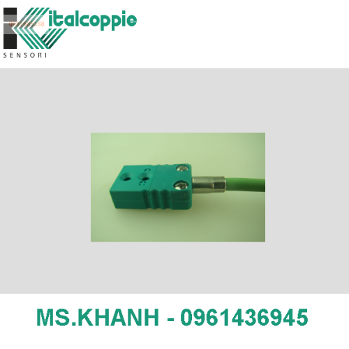 MINIATURE SIZE EXTENSION CABLES WITH COMPENSATED CABLE TYPE K SILICONE RUBBER INSULATION