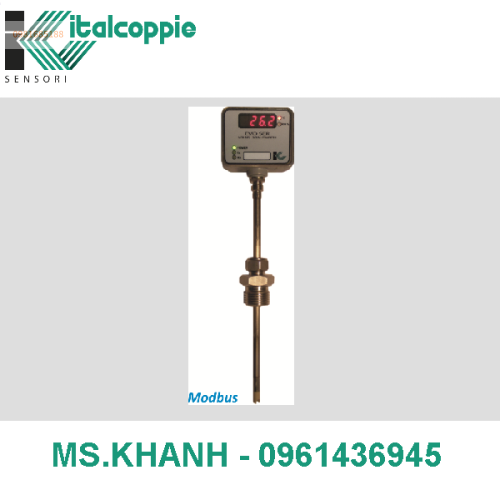 TEMPERATURE AND HUMIDITY SENSOR WITH RS-485 SERIAL OUTPUT (MODBUS RTU)