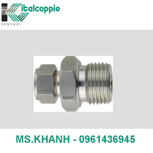 SLIDING COMPRESSION FITTINGS METALLIC NOSE CONE FOR Ø 4,5 MM