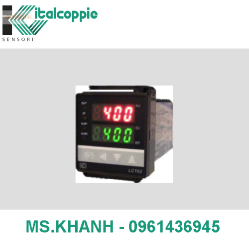 LC DOUBLE DISPLAY LOW-COST MICROPROCESSOR REGULATOR