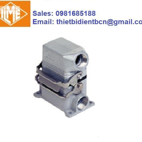 Giắc cắm 6 chân 16 A| Jack cắm 6 chân 16 A code: CNLZ 06 PO | ILME VIET NAM
