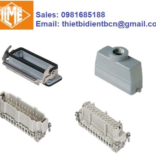 Giắc cắm công nghiệp 24 chân CNLZ 24 IV| jack cam vuong 24 chan CNLZ 24 IV