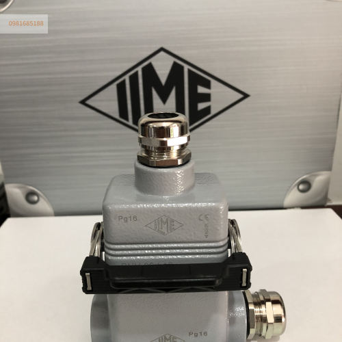 Giắc cắm ( jack cắm ) vuông 6 chân 16A CHP 06 L - CHV 06 L16