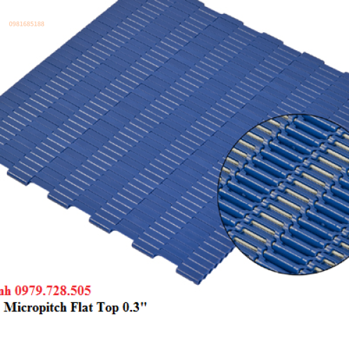 Băng tải - M0870 Micropitch Flat Top 0.3