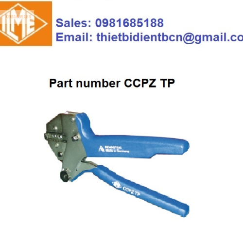 Kìm bấm đầu pin giắc cắm ILME CCPZ TP|Đại lý ILME Viet Nam