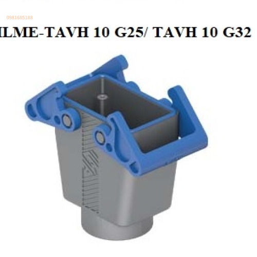 Vỏ giắc cắm ILME dùng trong ngành thực phẩm - TAVH 10 G25/ TAVH 10 G32