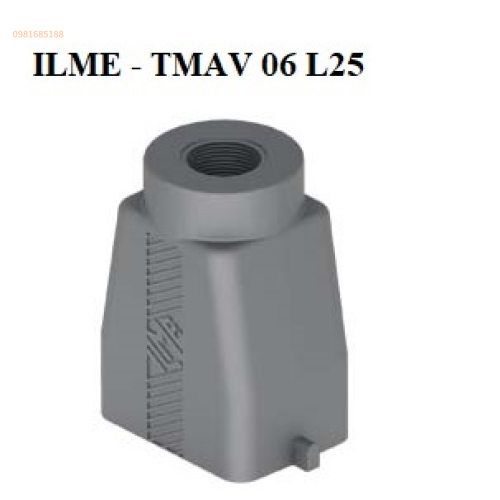 Vỏ giắc cắm ILME dùng trong ngành thực phẩm - TMAV 06 L25