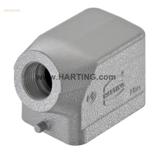 Vỏ giắc cắm Harting Han 6B Part number: 19 30 006 1540